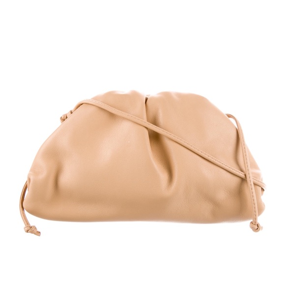 Bottega Veneta Mini Pouch beige color; - Picture 1 of 12